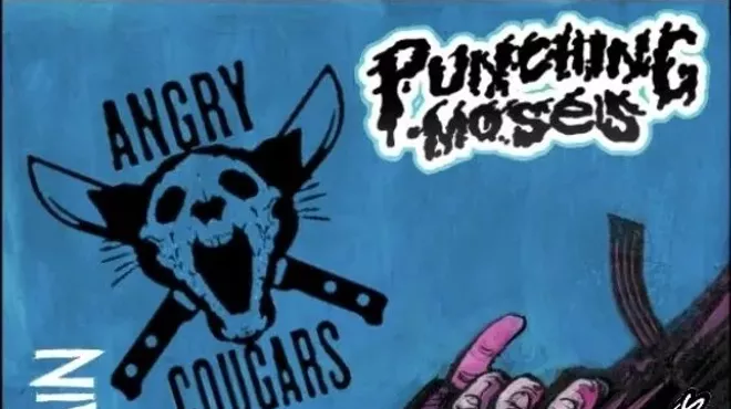 Image: FREE punk rock show w/ Punching Moses, Angry Cougars, and Saints of Lorain