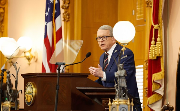 COLUMBUS, OH — JANUARY 31: Ohio Governor Mike DeWine gives the State of the State Address, January 31, 2023, in the House Chamber at the Statehouse in Columbus, Ohio.