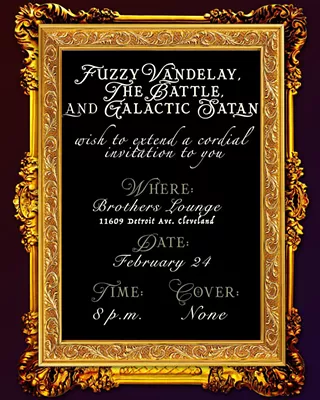 Image: Fuzzy Vandelay with The Battle and Galactic Satan