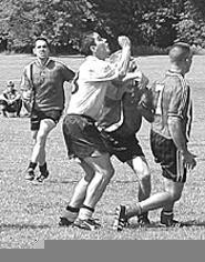 Gaelic football: It's a cross between soccer and rugby, - without the nasty aftertaste.