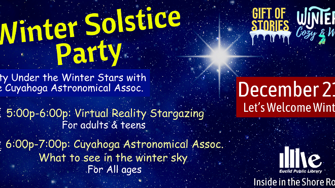 Gift of Stories: WInter, Cozy & Warm - Winter Solstice Party Under the Stars