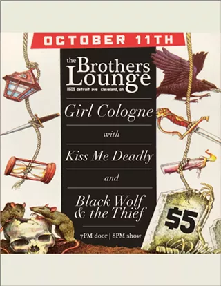 Image: Girl Cologne with Kiss Me Deadly and Black Wolf & The Theif