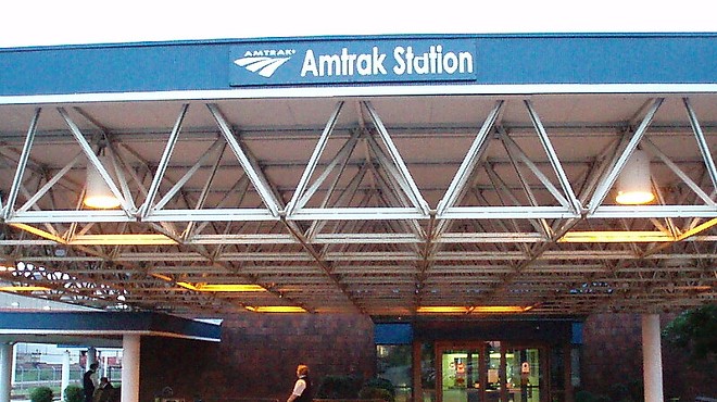 The Cleveland Amtrak station
