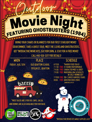 Image: Grafton-Midview Public Library Starlight Movie Theater