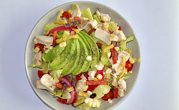 Southwestern salad from Greens Salad Co.