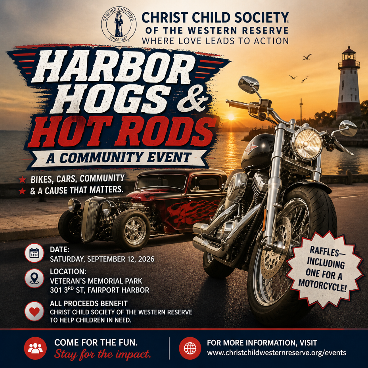 Harbor  Hogs and Hot Rods
