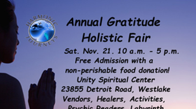 Image: Harmonic Journeys&rsquo; Annual Gratitude Holistic Fair