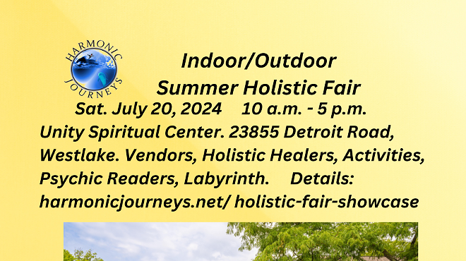 Image: Harmonic Journeys Holistic Fair