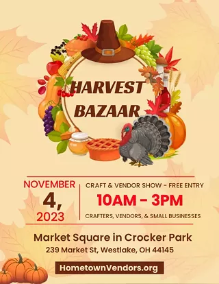Harvest Bazaar Craft & Vendor Show