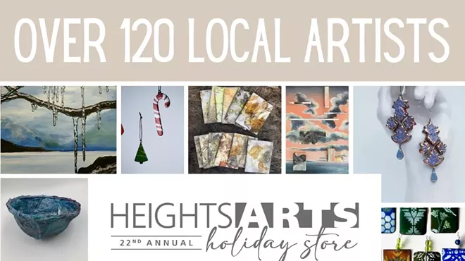 Image: Heights Arts 22nd Annual Holiday Store