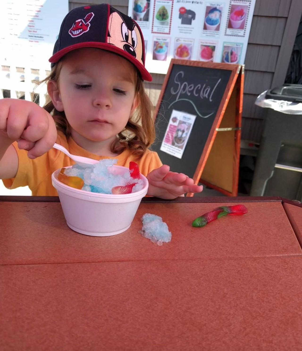 Westcott&#146;s Arctic Ice
48 W. Seminary St., 419-744-0598
Westcott&#146;s Arctic Ice sells over 100 flavors of shaved ice, complete with toppings of your choice. 
Photo via white_mallorya/Instagram