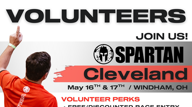 Image: Hey OHIO! Earn Your Beast. Become a Spartan Volunteer