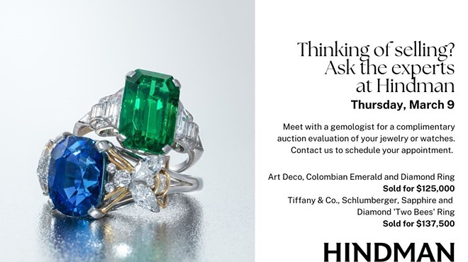 Hindman Auctions - Jewelry & Watch Consignment Event