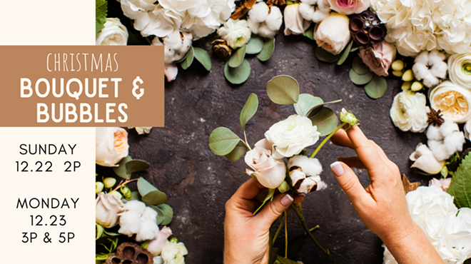 Image: Holiday Bouquet & Bubbles