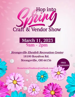 Hop into Spring Craft & Vendor Show