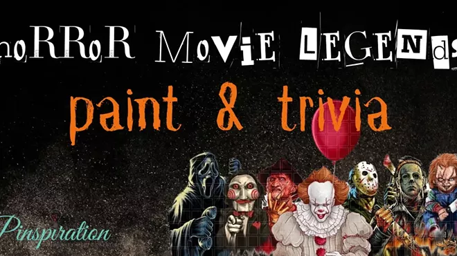 Image: Horror Movie Legends Paint & Trivia