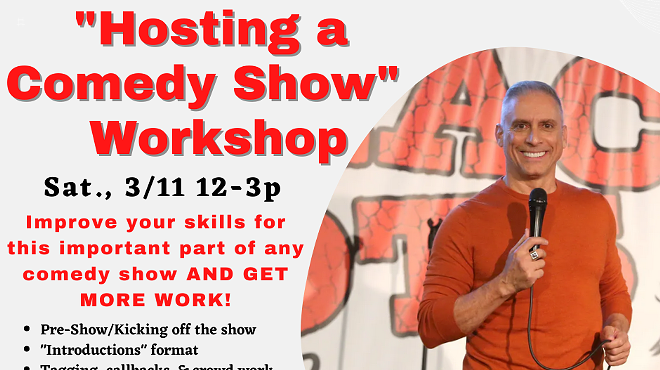 Image: Hosting a Comedy Show, 1 day Workshop with Lou Santini