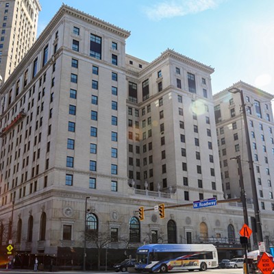 The soon-to-be Hotel Cleveland, which will re-open at full capacity in April.