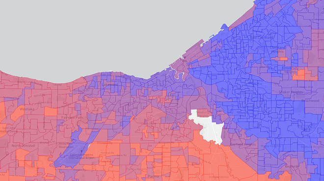 How Did Your Precinct in Cuyahoga County Vote in the Presidential Election? This Map Will Tell You