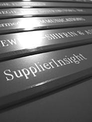 How much taxpayer money did SupplierInsight get? - The company doesn't know, and neither does the - state. - WALTER  NOVAK