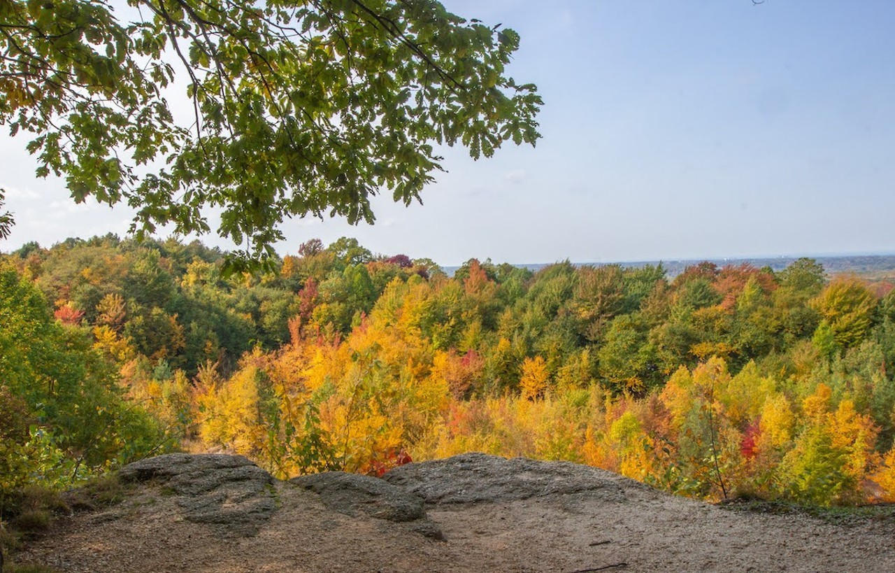  Go on a Fall Hike
Fall colors are one of the best parts of the season in Northeast Ohio, and thankfully we're blessed with an abundance of beautiful parks and hiking trails, all within an hour of downtown Cleveland, where you can take in the foliage.