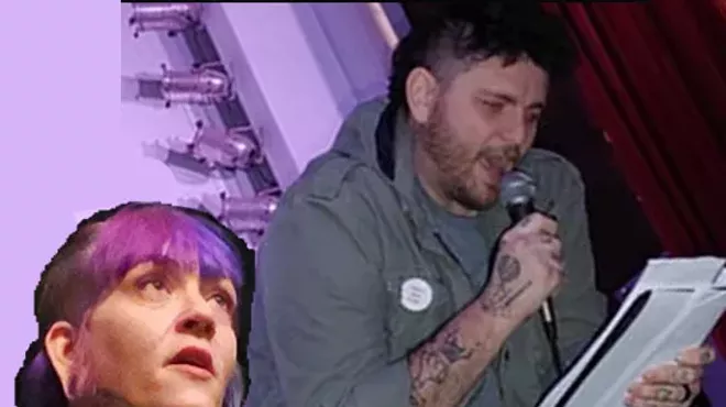 Image: I Heard America Vomiting Tour: Poets Nikki Blankenship & J.I.B.