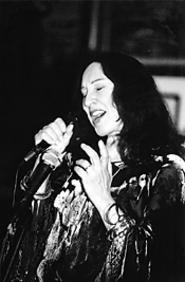 Jazz sorceress Flora Purim dazzled listeners Sunday - evening at Night Town. - Amy  Weiser