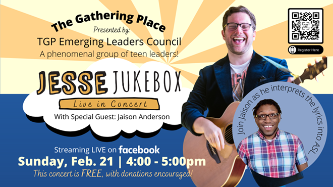 Jesse Jukebox To Perform Free Gathering Place Concert on Sunday