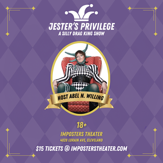 Image: Jester's Privilege: A Silly Drag King Show