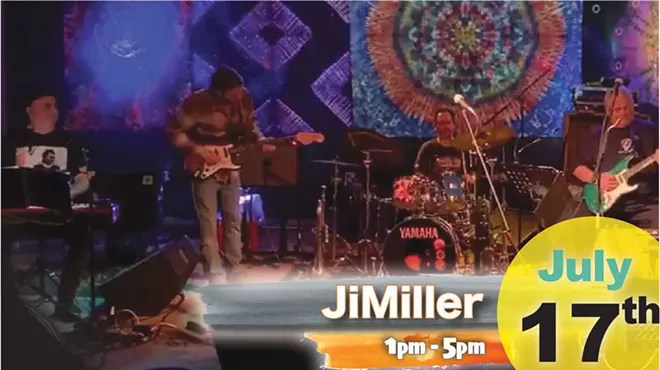 Image: JiMiller Band playing live at at Whiskey Island!