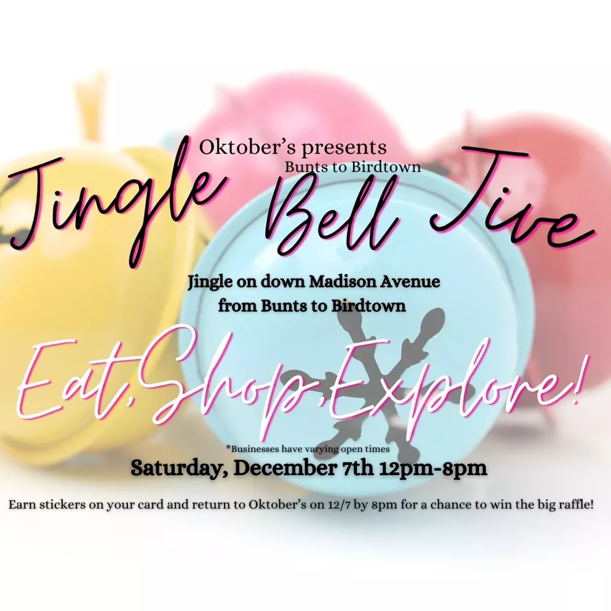 Jingle Bell Jive with Bunts to Birdtown Lakewood
