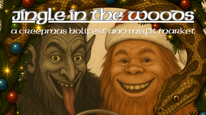 Image: Jingle in the Woods: A Creepmas Holifest and Misfit Market featuring Mr Jingeling, Krampus and Santa Squatch