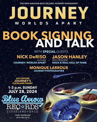 Journey band biography book signing and talk