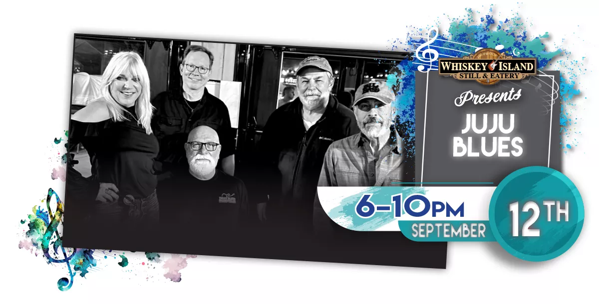 JuJu Blues LIVE @ Whiskey Island September 12th!