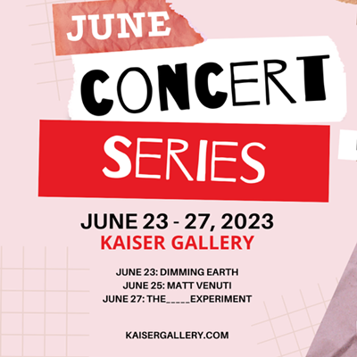 Kaiser Gallery's June Concert Series
