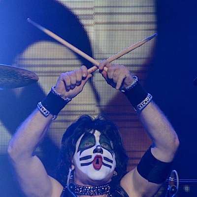 KISS Performing at Blossom Music Center
