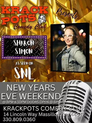 Image: Krackpots Comedy Club 2022 New Years Eve Spectacular with Sharon Simon