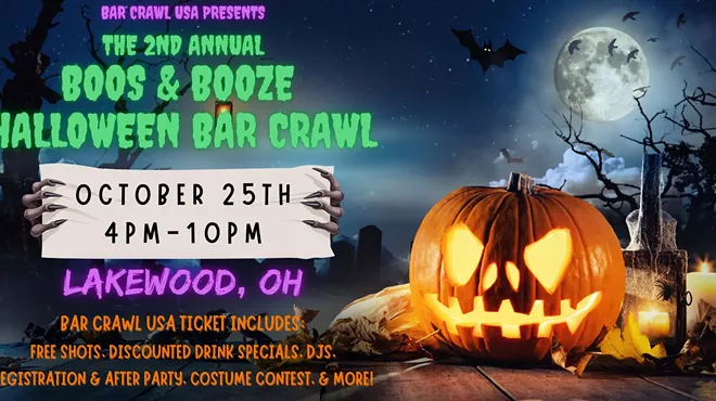 Image: Lakewood Boos & Booze Halloween Bar Crawl: 2nd Annual, October 25th