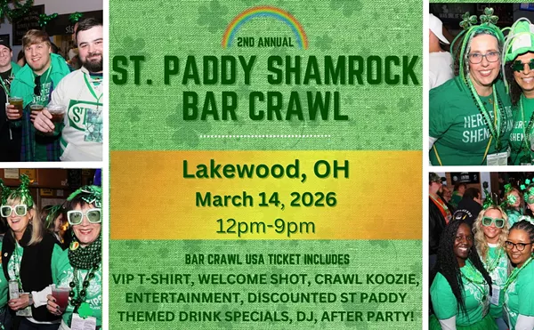 Image: Lakewood St. Patrick's Shamrock Bar Crawl 2nd Annual: March 14th