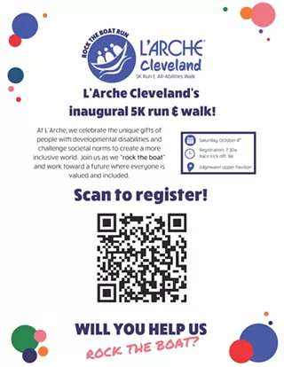 L'Arche Cleveland Rock the Boat walk run