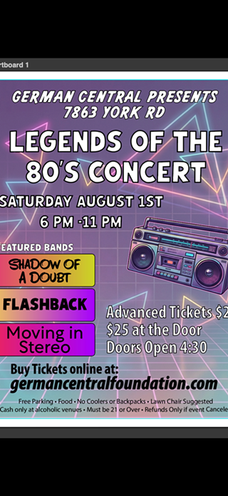Legends of the 80's Concert