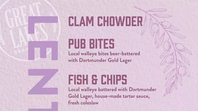 Image: Lenten Menu