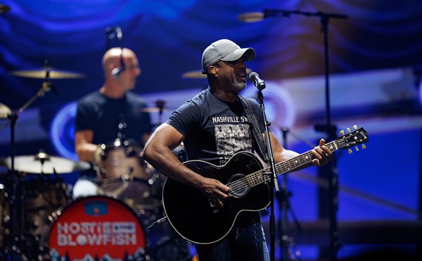 Hootie & the Blowfish return to Blossom. See: Thursday, Aug. 15.