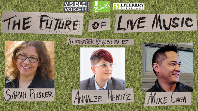 Mahall's, Visible Voice Books and Literary Cleveland Team Up For Virtual Event About the Future of Live Music