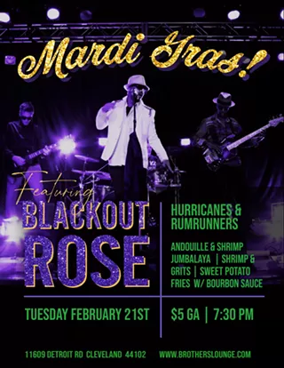 Image: MARDI GRAS! featuring Blackout Rose