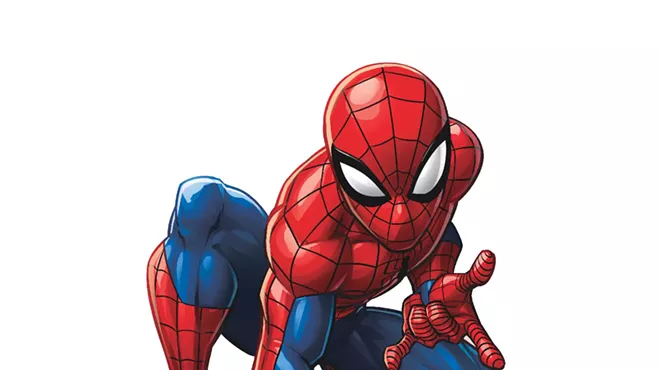 Image: Marvel Super Heroes in Public Square!