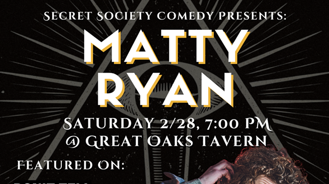 Image: Matty Ryan | Secret Society Comedy In Wadsworth