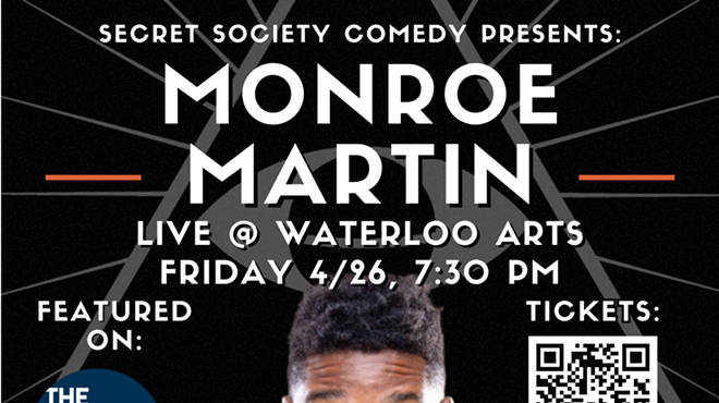 Image: Monroe Martin | Secret Society Comedy @ Waterloo Arts