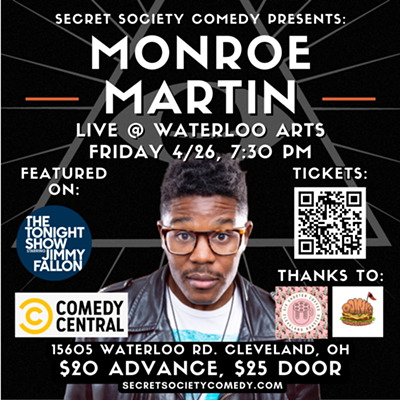 Monroe Martin | Secret Society Comedy @ Waterloo Arts