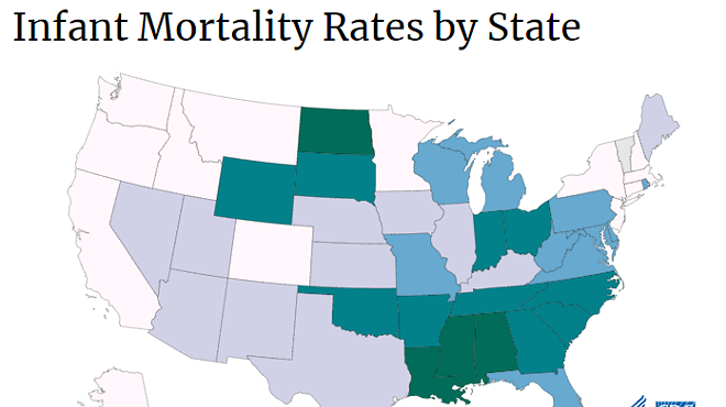 Ohio has one of the worst infant mortality rates in the country